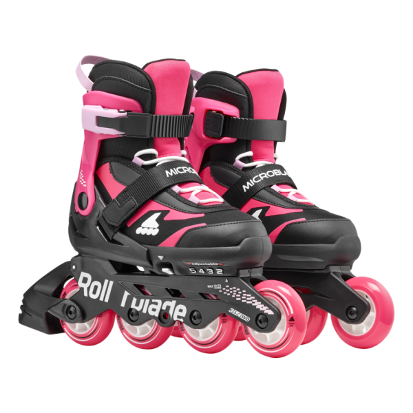 ROLLERBLADE MICROBLADE Schwarz/Rosa